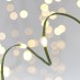 Χριστουγεννιάτικα Λαμπάκια Σειρά Με Πλακέ Καλώδιο 200 mini LED Θερμό Λευκό IP44 | Eurolamp | 600-11755